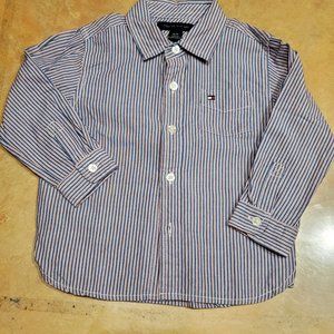 Tommy Hilfiger new button up shirt 18 month
